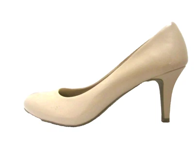 HUSH PUPPIES COMFORT PLUS CHAROL BEIGE TOSTADO ZAPATOS DE SALÓN CLÁSICOS TACONES MULES 10 Foto 1 de 4