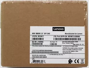 LENOVO 300GB SAS 10K 2.5" SFF HDD HARD DRIVE - Picture 1 of 2