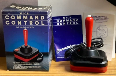 Wico Command Control Joystick 15-9714 Atari 2600 System or 400/800 Computers NEW - Image 1 of 2