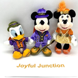 Disneyland Mickey, Minnie & Donald Plush Doll Key Chain Halloween 2014 NEW - Picture 1 of 14