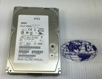 EMC HGST 118032693-A01 0B24481 HUS156060VLS600 600GB 15K RPM 3.5" SAS HDD 2pcs - Image 1 of 4