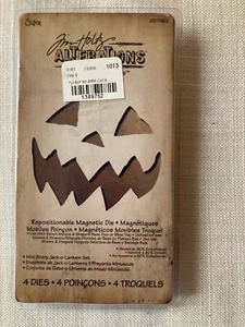 Sizzix Die - Tim Holtz Alterations -  MINI SCARY JACK-O-LANTERN SET - 657462 - Picture 1 of 2