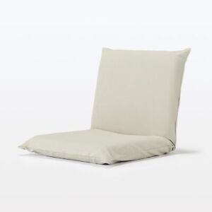 Muji Floor Chair Large Washed Cotton Canvas 100% Cotton Chair with Cover 3color