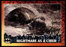 1992 O-PEE-CHEE “BATMAN RETURNS” MOVIE CARDS NIGHTMARE AS A CHILD #6