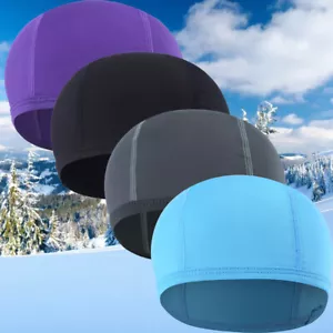 Men Women Cycling Cap Summer Sweat Wicking Helmet Liner Hat Skull Beanie Cap US - Picture 1 of 19