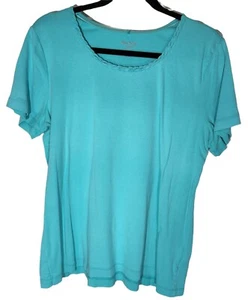 Top donna bianco cervo XXL/2XG-20 100% cotone - Foto 1 di 4