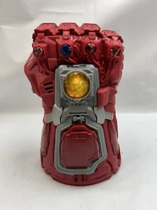 Marvel Avengers Endgame Red Infinity Gauntlet Electronic Fist Roleplay Light Toy - Picture 1 of 8