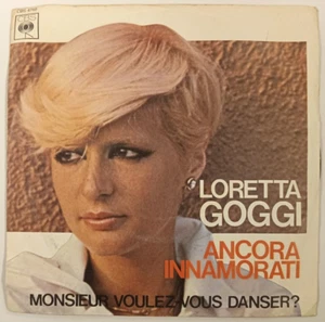 LORETTA GOGGI - ANCORA INNAMORATI - 1976 ITALIAN 7" SINGLE PS, CHANSON - Foto 1 di 4