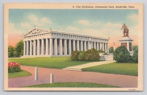 The Parthenon Centennial Park Nashville Tennessee Postcard - Picture 1 of 2