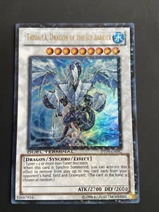 Trishula, Dragon of the Ice Barrier - NM - UltraRare - DT04-EN092 - English - Bild 1 von 2