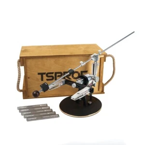 TSPROF K03 Pro AL Hunter Sharpening Kit Aluminum Rack-and-Pinion Adjuster - Picture 1 of 13