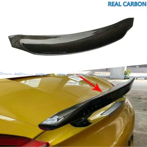 Alerón trasero de carbono real para Porsche Cayman S GTS 981 2013-16 - Imagen 1 de 10