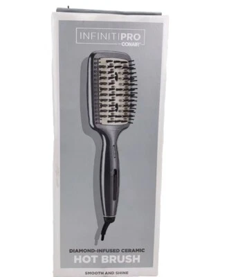 InfinitiPro by ConAir Diamond-Infused Ceramic Hot Brush Smooth and Shine BC7N - Image 1 of 4
