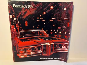 1970 Pontiac Sales Catalog 70 GTO LeMans Bonneville Grand Prix Catalina Tempest - Foto 1 di 13