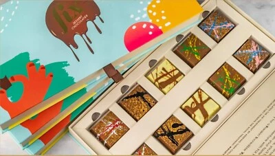 Fix Dubai Chocolate The Official FIX Dessert Chocolatier Minis Pack Of 10 minis - Image 1 of 3