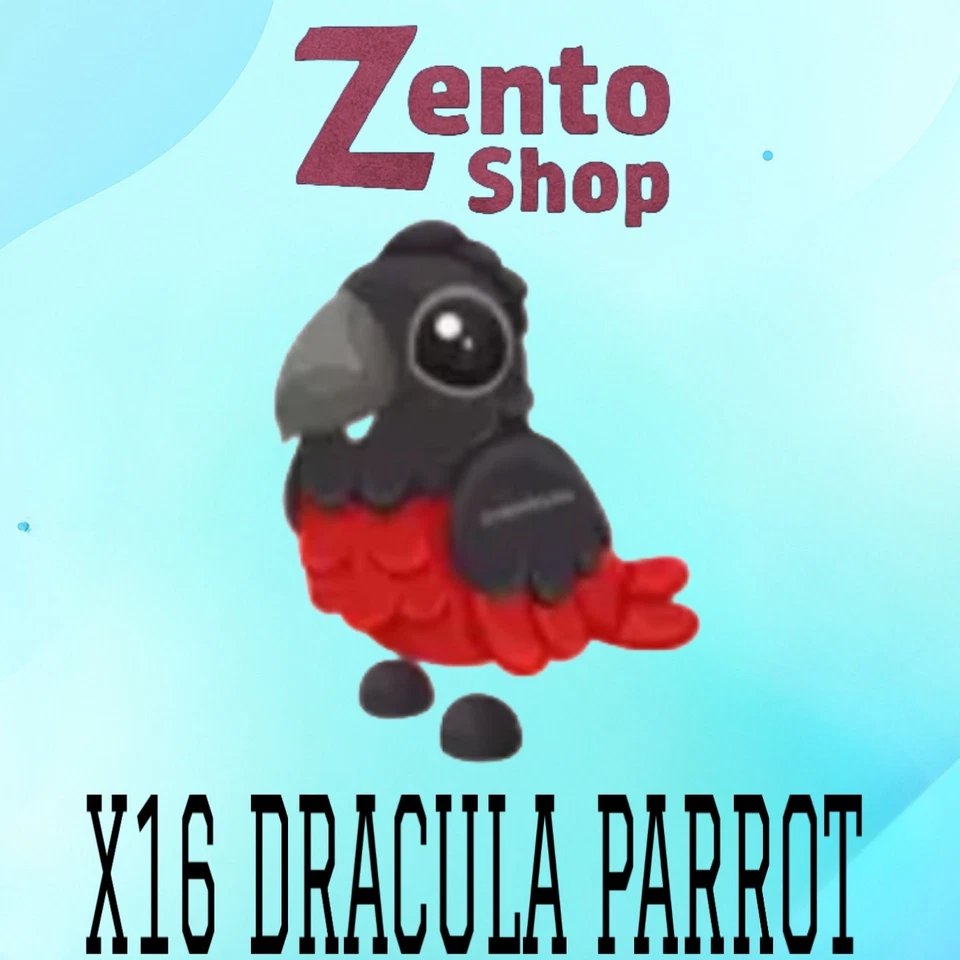 💸🔥16x Dracula Parrot - Compatible with Adopt Me⚡💸  - Image 1 of 1