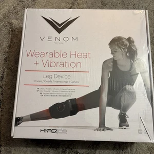 HYPERICE MASSAGE VENOM LEG - PORTABLE - HEAT & VIBRATION - TSA APPROVED CARRY ON - Picture 1 of 2
