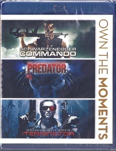 Commando / Predator / The Terminator Blu-Ray NEW - Picture 1 of 1