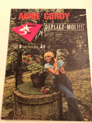 vintage Poster 80s  - ANNIE CORDY - - Image 1 of 3