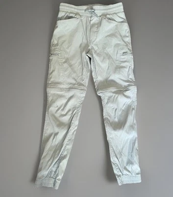 Pantalones Eddie Bauer Juveniles Medianos 10/12 Gris Convertible Senderismo Elastizados Exterior Foto 1 de 4