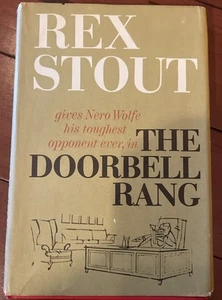 The Doorbell Rang By Rex Stout A Nero Wolfe Novel 1965 Hardcover Dust Jacket - Picture 1 of 9