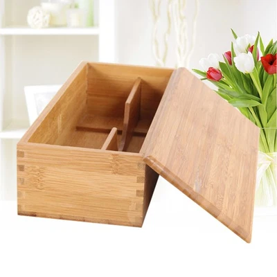  Kitchen Utensils Holder Flatware Storage Container Silverware Organizer - Image 1 of 4