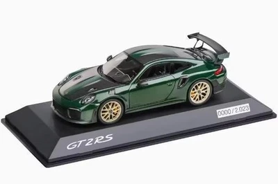 Modellino auto Spark 1/43 Porsche 911 991.2 GT2 RS verde 2018 nuovo - Immagine 1 di 2