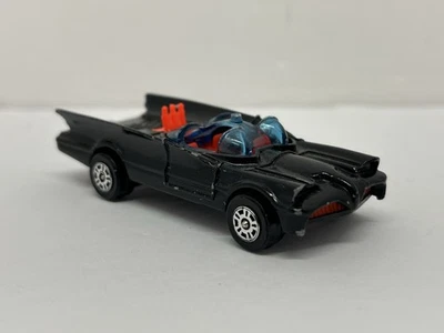 Batman “In Batmobile” DC Comics Vintage 1976 Gorgi Juniors 1:64 Scale DieCast - Image 1 of 4