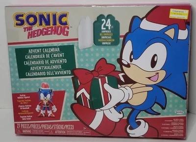 2024 Sonic the Hedgehog 24 Surprises Advent Calendar & Exclusive Figures DAMAGE  - Image 1 of 4