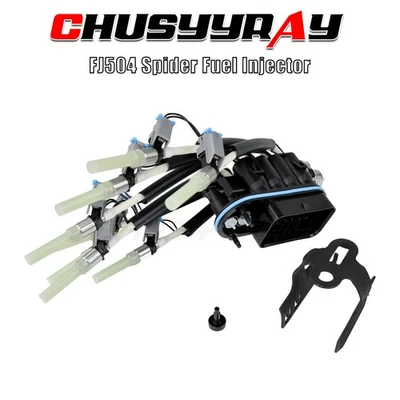 Inyector de combustible Spider multipuerto para 96-00 Chevrolet P30 V8 5,7 L FJ504 17113274 Foto 1 de 4