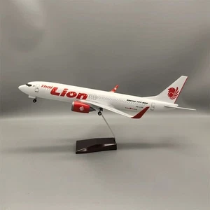 Aviones 1/85 LionAir Airlines Boeing-737 avión de pasajeros modelo 47CM con soporte - Imagen 1 de 7