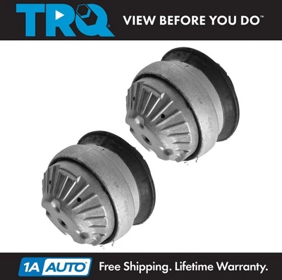TRQ Front Engine Motor Mount Pair Set for Mercedes Benz CL/CLK/S/SLK Class Foto 1 de 4