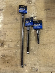 Napa Carlyle Tools 3/8' Drive 3 Piece Wooble Extension Set (12”,6", 3") New - Picture 1 of 7