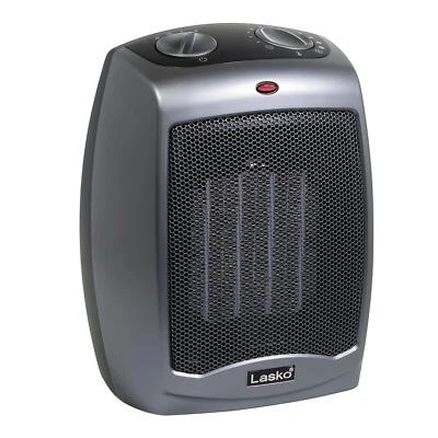 Lasko Calentador de Espacio Cerámico con Termostato Interruptor Punta 1500W Calentador Compacto Foto 1 de 4