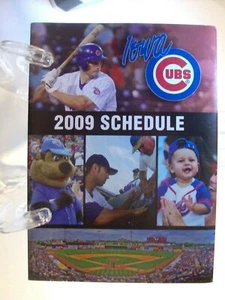 Baseball Pocket Spielplan Chicago Cubs 2009 (Sch0189) - Bild 1 von 2