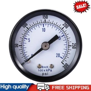 0-300 PSI Dial Digital Drucktester Vakuum Manometer Mini Manometer #g - Bild 1 von 9