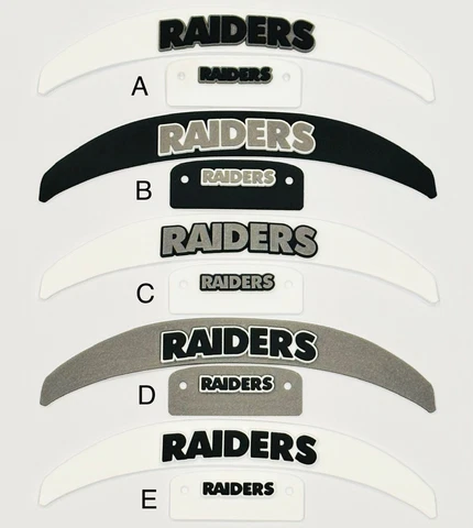 Raiders MINI Helmet 3D Bumpers, Speed Version Cover