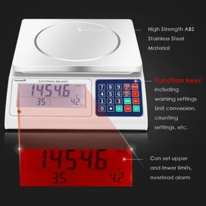 HoChoice MCE 30330 Zählwaage, digital, 0,1g bis 30Kg nur G und Kg. - Bild 1 von 6