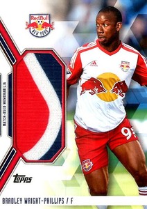 2017 Topps MLS Jumbo Relics #JRBWP Bradley Wright-Phillips /50