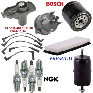 Tune Up Kit Filters Cap Rotor Wire Plugs For JEEP WRANGLER L4 2.5L 1994-1995 - Bild 1 von 1