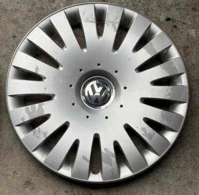 Volkswagen VW Passat EOS 2005/11 16" tapacubos cubierta de rueda 3C0 601 147 B pieza OEM Foto 1 de 4