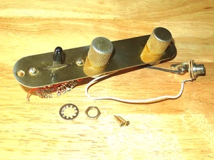 Fender 1988 USA Gold James Burton Signature Telecaster Control Pots Harness - Imagen 1 de 2