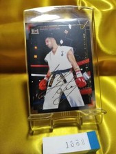 2000 Epoch K-1 Grand Prix Card Gold Sign Andy Hug Kickboxing 089 Japanese 1682