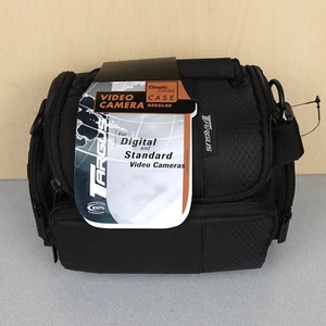 Targus Camera Bag Universal Digital Video SLR Case Black DCUV01 Classic Nylon - Picture 1 of 11