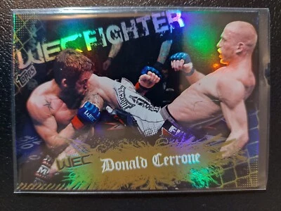 Donald Cerrone #147 2010 UFC Main Event Thick Gold Parallel - Image 1 of 2