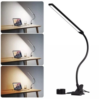 LED Desk Lamp Adjustable Swing Arm Lamp with Clamp Eye-Caring Reading Desk Light - Image 1 of 4