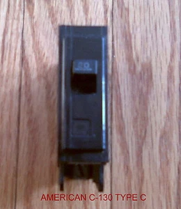 AMERICAN C-130 CIRCUIT BREAKER 30 AMP 120/240 VOLT TYPE C C130 - Bild 1 von 1