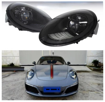 Par de faros delanteros de animación DRL para Porsche 911 Matrix 2012-2018 Foto 1 de 4