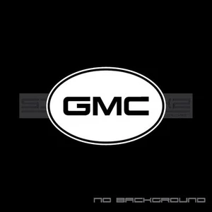 GMC Country Decal Circle Sticker Acadia Sierra yukon denali American Pair - Bild 1 von 1