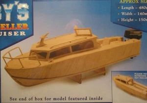 Hobby's MM24 Matchmodeller - Kit de barco modelo de fósforo crucero de cabina - poste T48 - Imagen 1 de 9